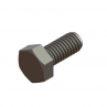 FAST-18SCREW M6X1.0X14 HEX CAP ZINC
