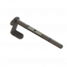 R-1035 BRASS AND STEEL THROTTLE SHAFT AND LEVER