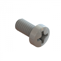 B-6289-4 SCREW M4X0.7X8 PHILLIPS RAISEDCHEESE ZINC