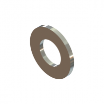 R-206 WASHER M8 FLAT YELLOW ZINC