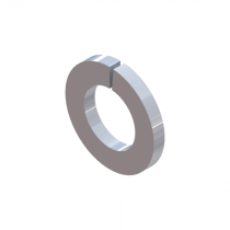 R-119 LOCKWASHER M8 SPLIT ZINC