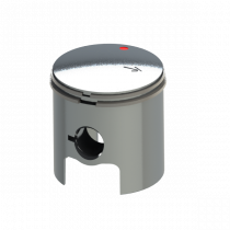 R-332-OR PISTON WITH RINGS OVERSIZE RED GRADE