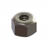 800419 C-6650-14 NUT 1/4-20 FLANGED DISTORTED LOCKNUT