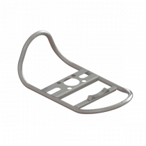 700072 C-5201 MK-3 FRAME, STEEL PAINTED