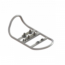 600095 C-5200N MOUNTING FRAME WITH HARDWARE, STEEL